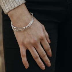 Multi-joncs Billie - Argent (925/1000)