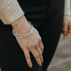 Multi-joncs Mini Billie - Argent (925/1000)