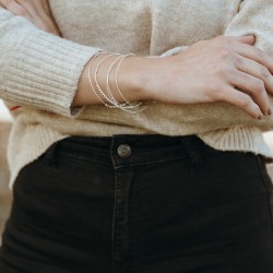 Multi-joncs Mini Billie - Argent (925/1000)