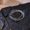 Bracelet Jonc Semainier Le Classique en or laminé 14K recyclé