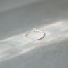 Anneau Simple scintillant - Ally - Argent 925 (argent recyclé)