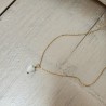 Collier court Mon Petit Coeur - Nacre