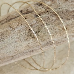 Joncs Martelés Gold Filled 14K | Éclats Nomades