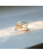 Bagues Rigides & Anneaux Multi-tours Gold Filled | Éclats Nomades