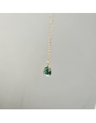 Colliers Pierres Naturelles & Nacre Gold Filled | Éclats Nomades